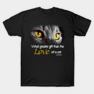 Gift of a Cat's Love T-Shirt